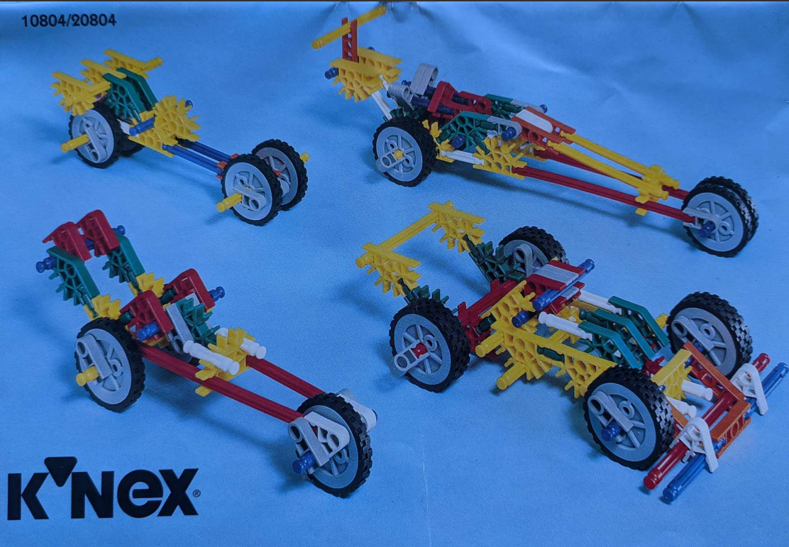 10804 Knex Dragsters instruction manual