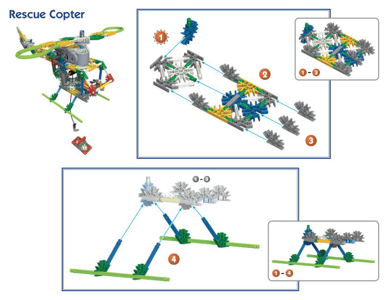 Transport Chopper Rescue Copter Web 11413 instruction manual