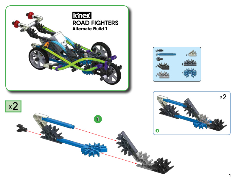 Road Fighters Alt 1 23344 instruction manual