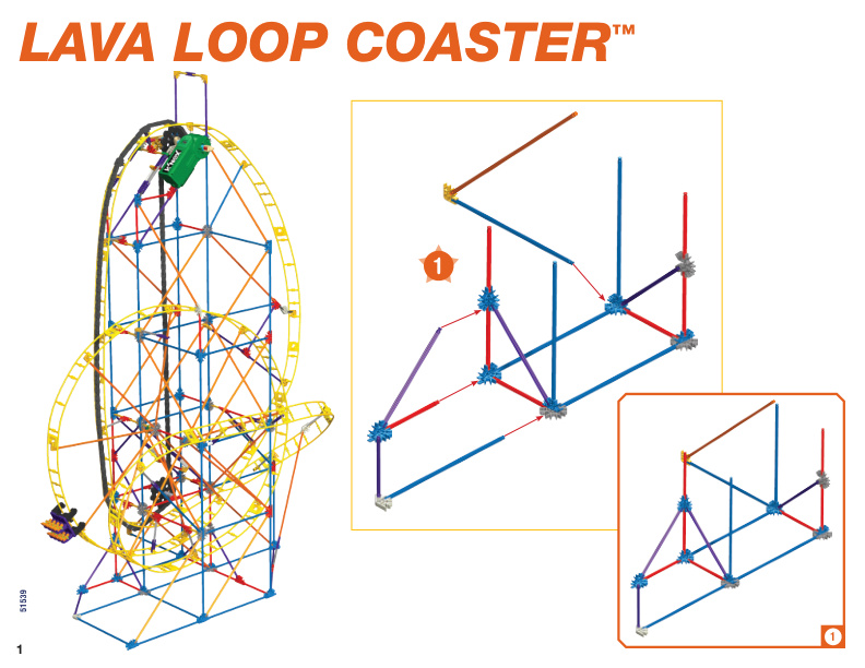LavaLoop FirestormFreefall web models 51539 Instruction Manual PDF