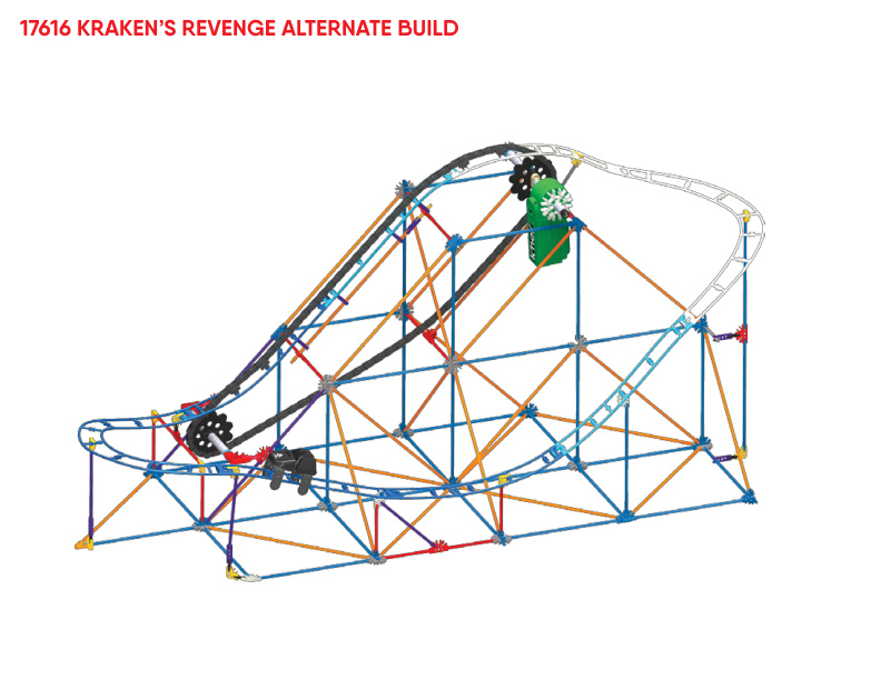 Krakens Revenge Roller Coaster Alt 17616 instruction manual