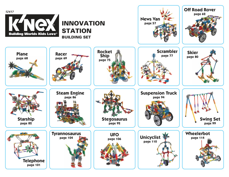 Innovation Station Alt pg 57 117 12417 instruction manual