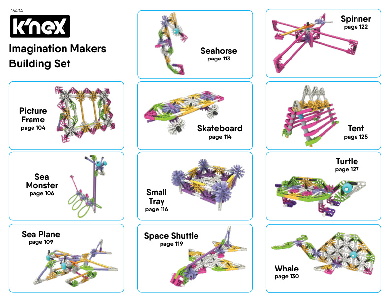 Imagination Makers Alt Models 4 pg 104 131 16434 instruction manual