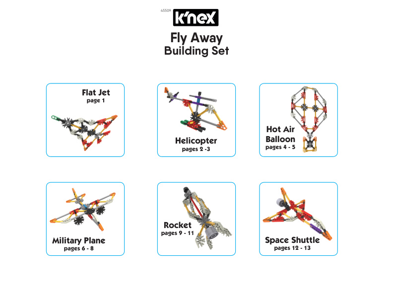 Fly Away Alt 45509 instruction manual