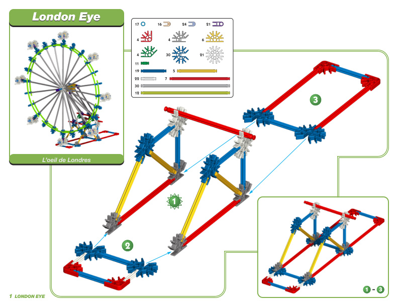 Education Amusement Park Experience London Eye 78890 instruction manual