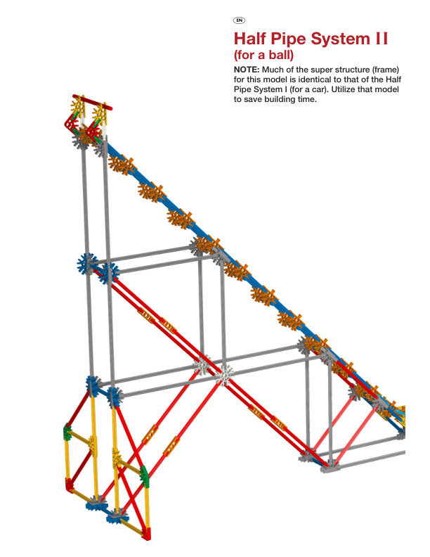 Education Amusement Park Experience Half Pipe II 78890 instruction manual