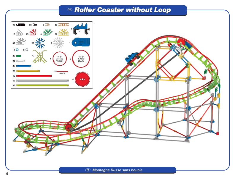 Education Amusement Park Experience Coaster 78890 instruction manual