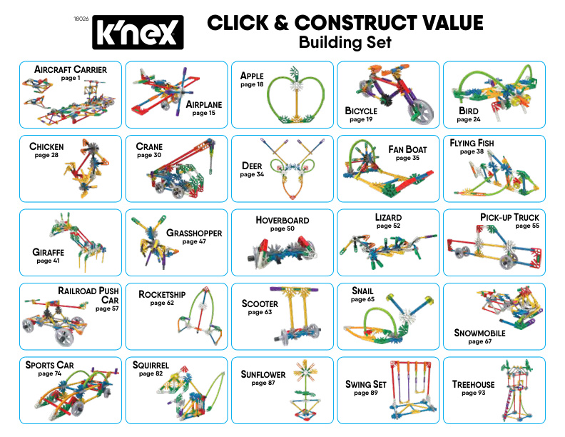 Click & Construct Alt 18026 instruction manual