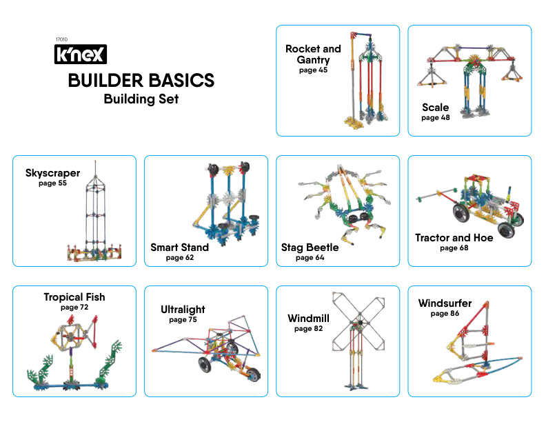 Builder Basics Alt pages 45 87 17010 instruction manual