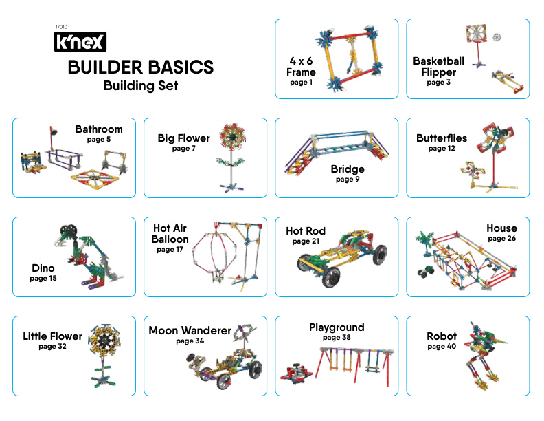 Builder Basics Alt pages 01 44 17010 instruction manual