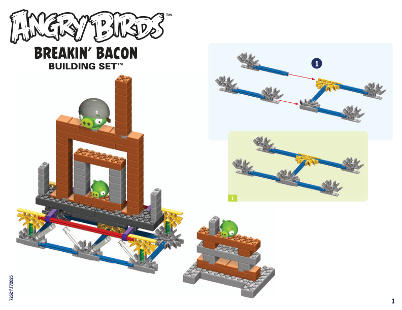 Angry Birds breakin bacon bonus build 72621 instruction manual