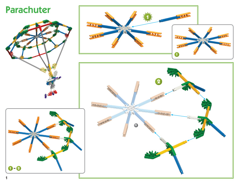 800 Value Tub Web Parachuter 12476 instruction manual