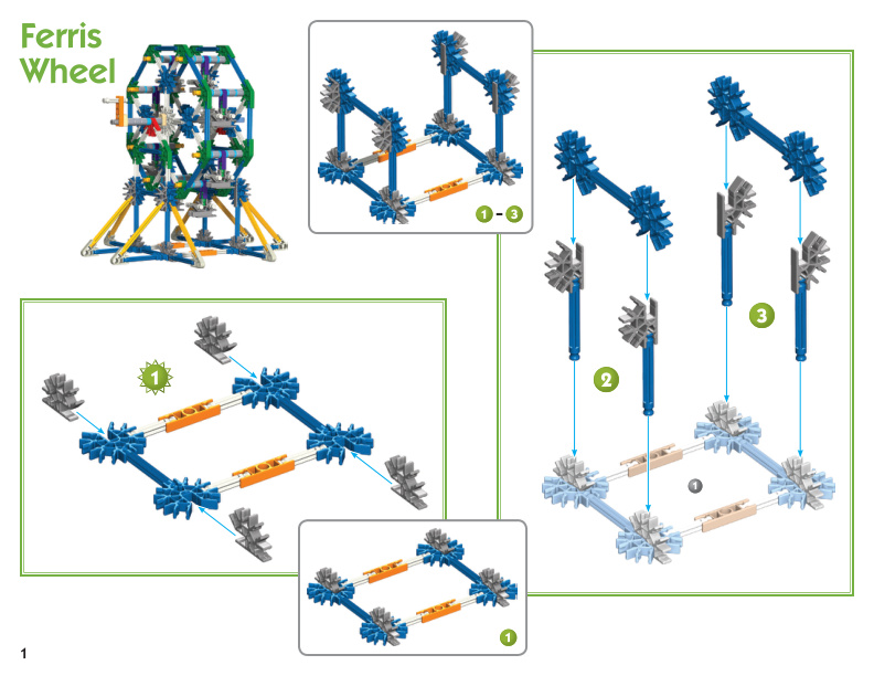 800 Value Tub Web Ferris Wheel 12476 instruction manual