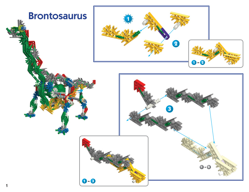 800 Value Tub Web Brontosaurus 12476 instruction manual