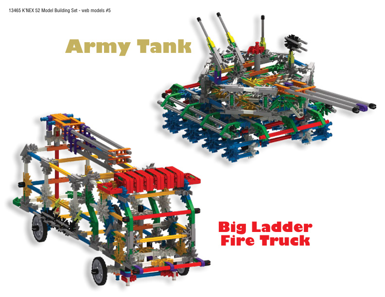 52 Model Building Set web models 5 13465 instruction manual