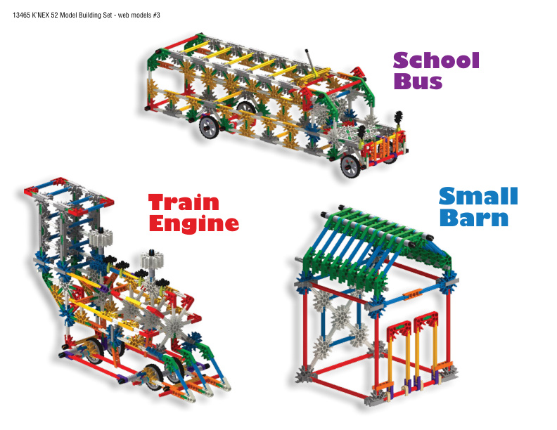 52 Model Building Set web models 3 13465 instruction manual