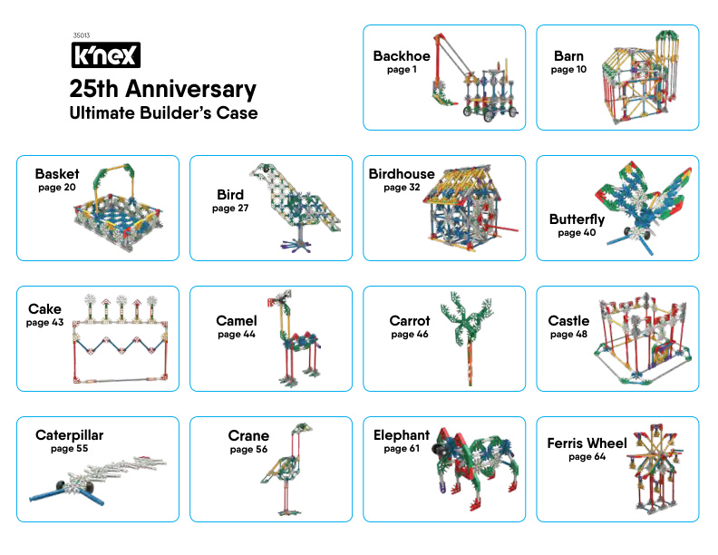 25th Anniversary Alt pages 01 66 35013 instruction manual