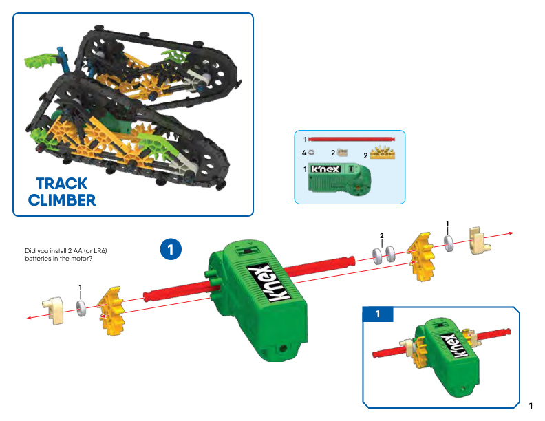 4WD Crusher Tank Track Climber Alt 13127 instruction manual