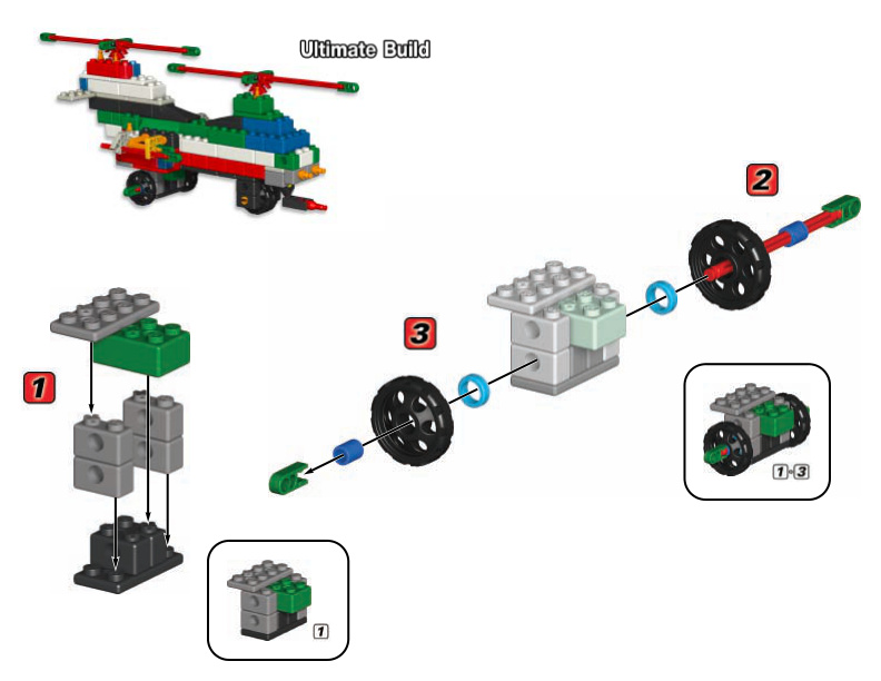 Police Fire Ambulance and Rescue COMBO Ultimate Build 10601 10603 10607 10609 instruction manual