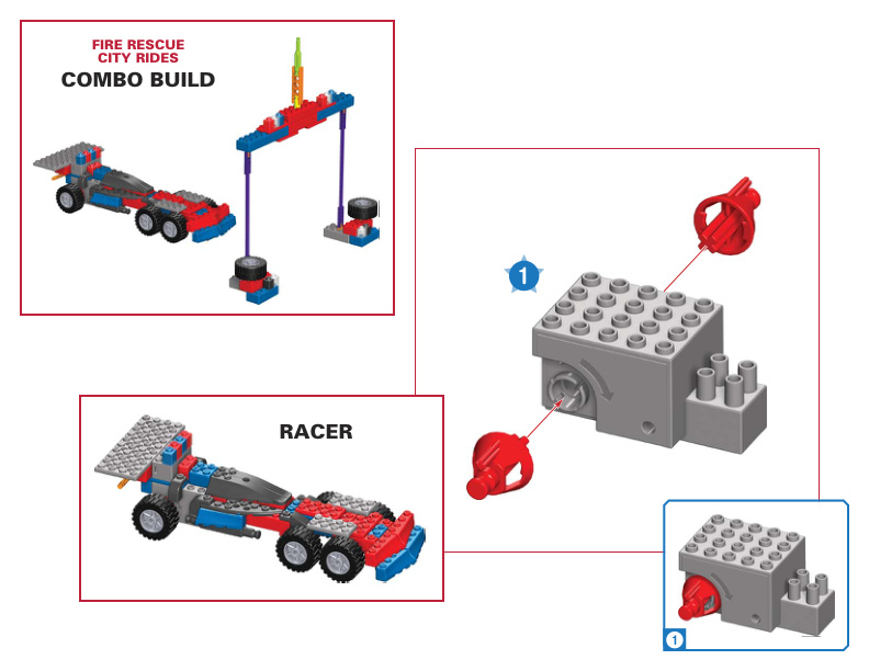 61024 61021 FireRescue CityRides instruction manual