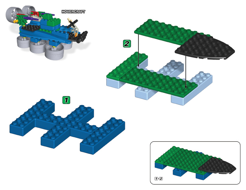 61003 61007 Hovercraft instruction manual