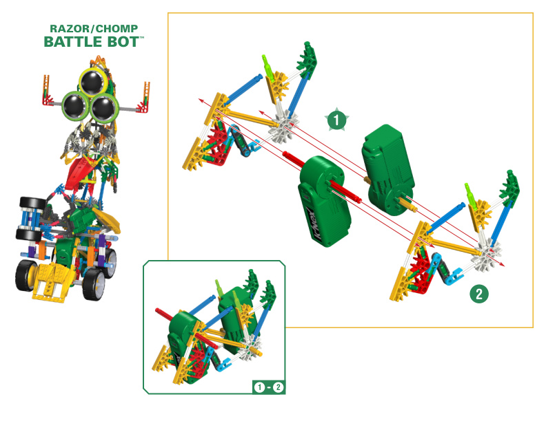 12152 12154 BattleBot instruction manual
