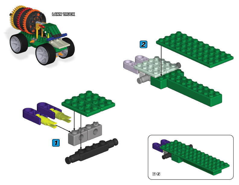 12056 61007 Lawn Truck instruction manual