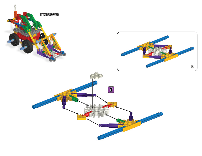 12056 61005 Mini Digger instruction manual