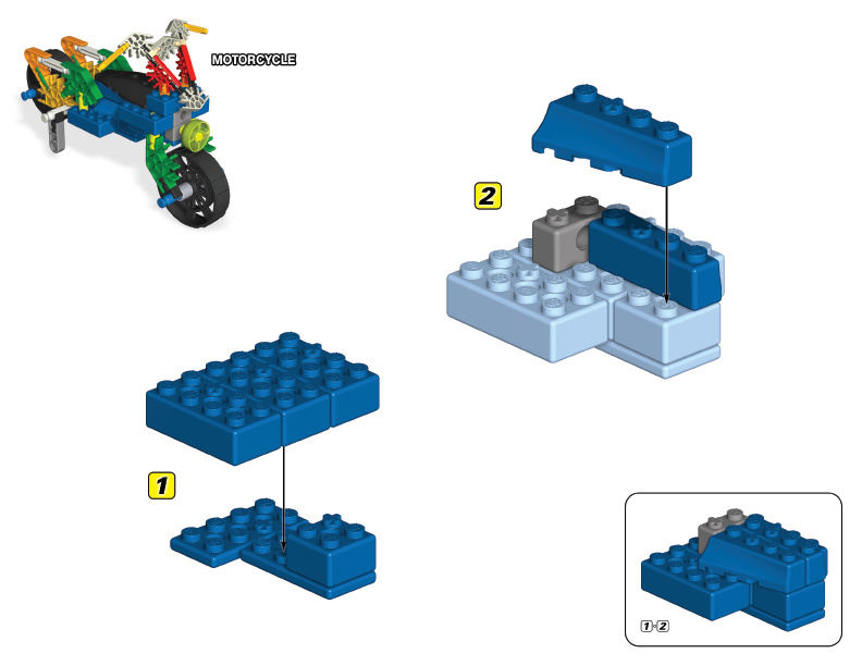 12056 61003 Motorcycle instruction manual