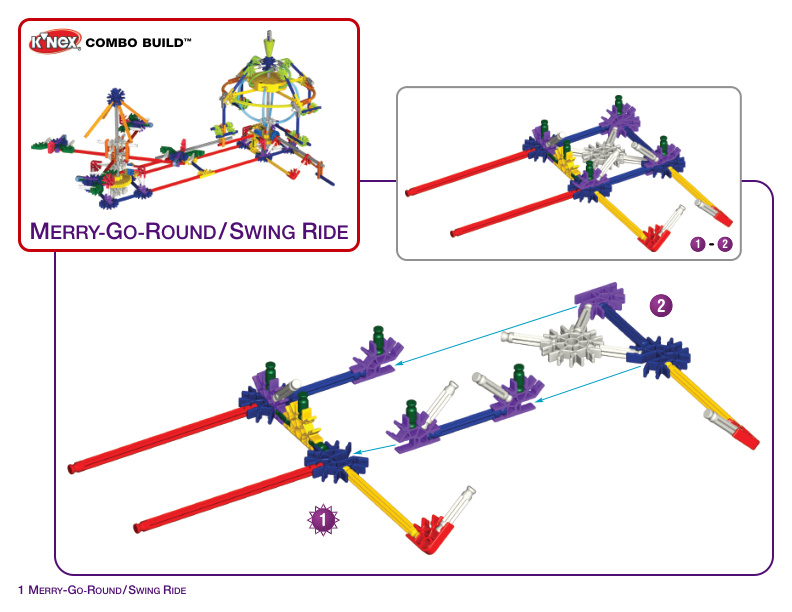 12056 13076 Merry Go Round Swing instruction manual