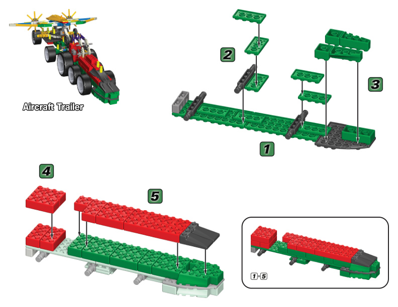 12055 61007 Aircraft Trailer instruction manual