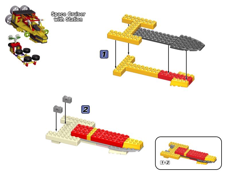 12055 61023 Space Cruiser Station instruction manual