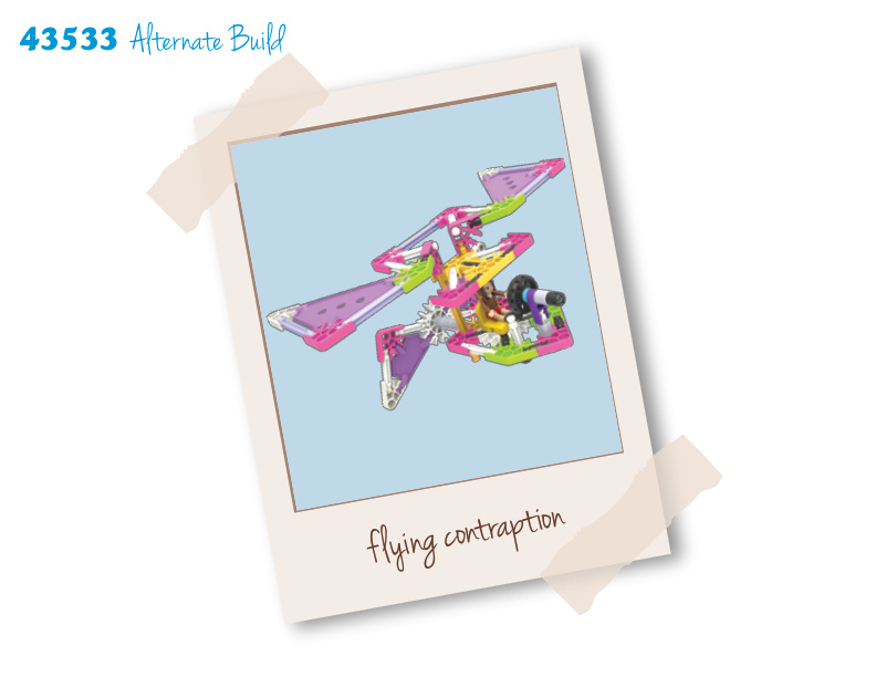 Mighty Makers Up Up and Away Flying Contraption Alt 43533 instruction manual