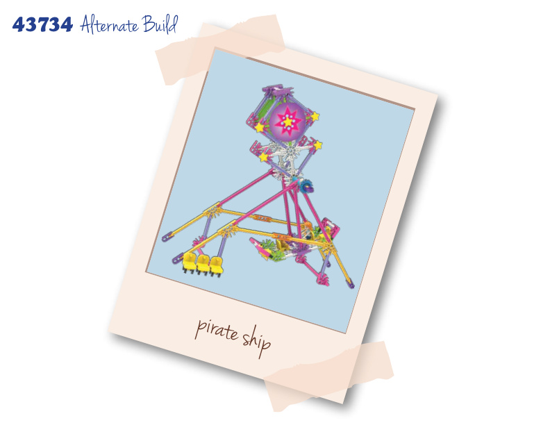 Mighty Makers Fun on the Ferris Wheel Pirate Ship Alt 43734 instruction manual