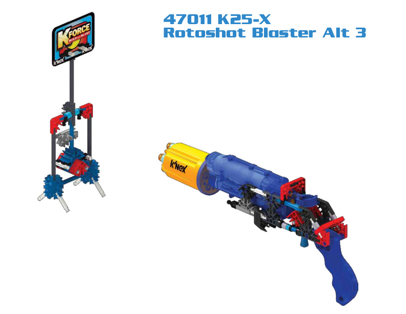 K FORCE K25 X Rotoshot Blaster Alt3 47011 instruction manual