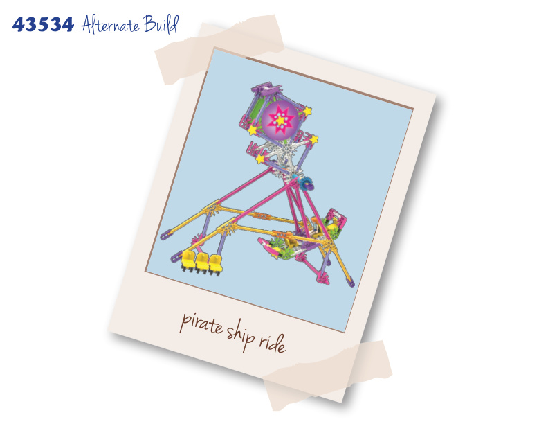 Mighty Makers Fun on the Ferris Wheel Pirate Ship Alt 43534 instruction manual