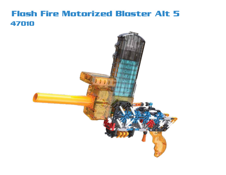 K FORCE Flash Fire Motorized Blaster Alt 5 47010 instruction manual