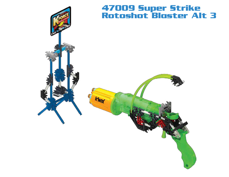 K FORCE Super Strike Rotoshot Blaster Alt3 47009 instruction manual