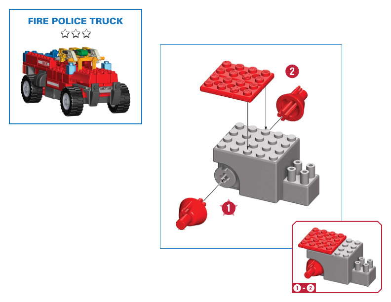 Fire Rescue 10 Model Alt 61024 instruction manual