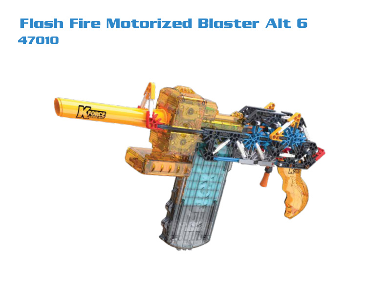 K FORCE Flash Fire Motorized Blaster Alt 6 47010 instruction manual