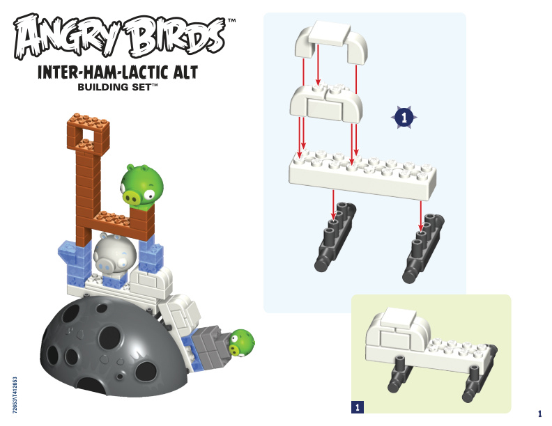 Angry Birds Inter Ham Lactic Alt 72653 instruction manual