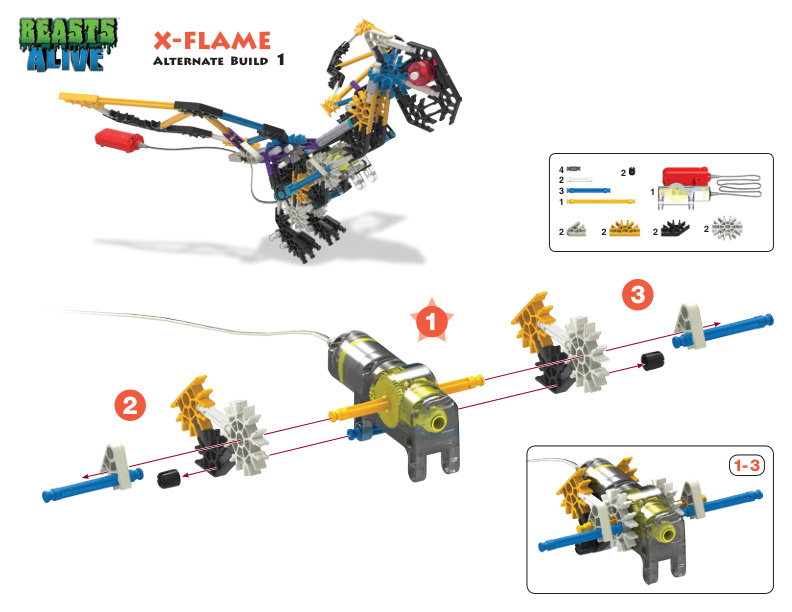 Beasts Alive XFlame Alt 1 34692 instruction manual