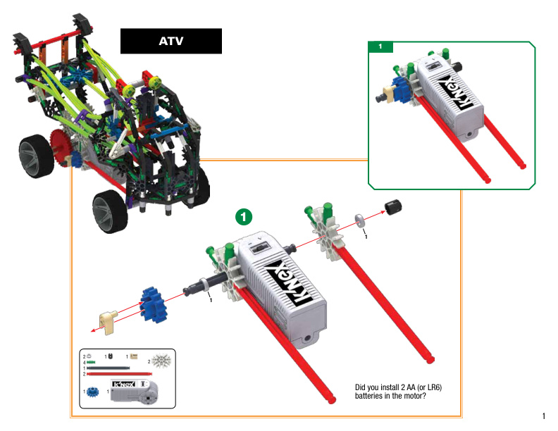 2 in 1 Revvin Racecar Alt ATV 16005 instruction manual