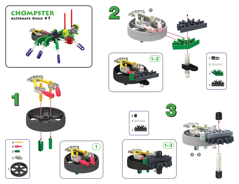 Beasts Alive Chompster Alt 1 34482 instruction manual