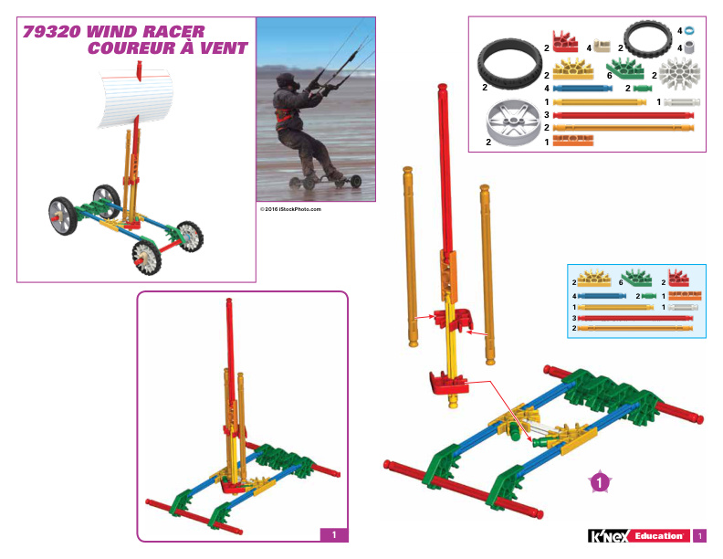 Education STEM Explorations Vehicles Alt Wind Racer 79320 instruction manual