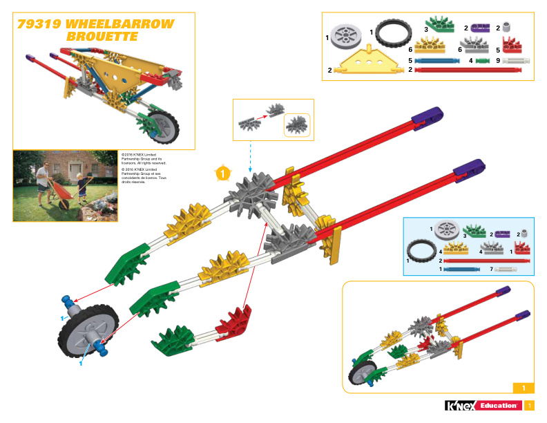 Education STEM Explorations Levers and Pulleys Alt Wheelbarrow 79319 instruction manual