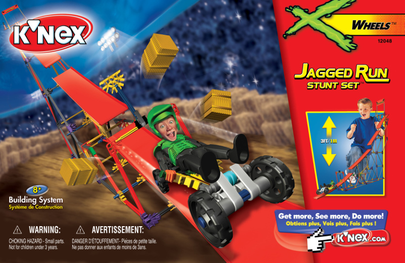 XWheels Jagged Run Stunt Set 12048 instruction manual