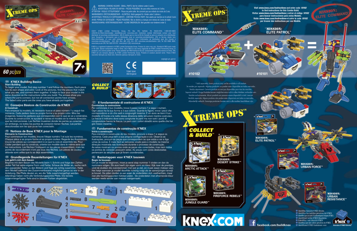 Xtreme Ops Elite Command 10102 instruction manual