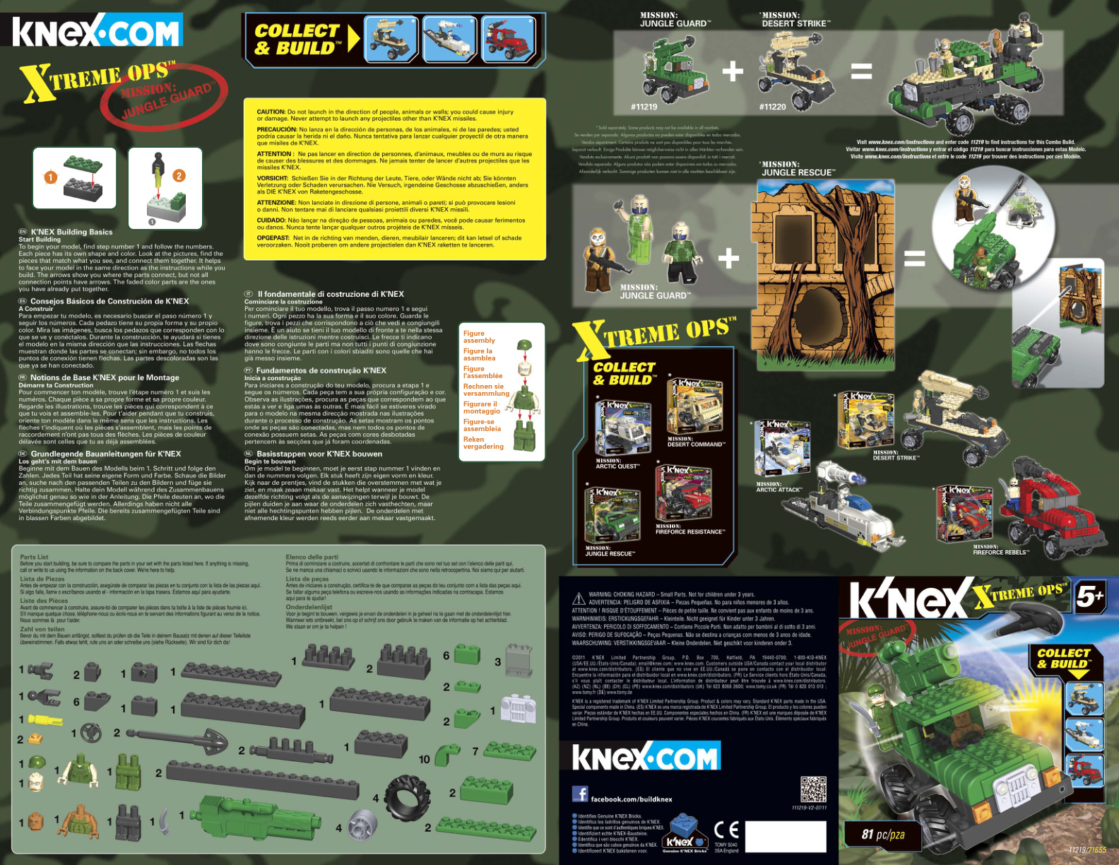 Xtr Ops JungleGuard 11219 instruction manual