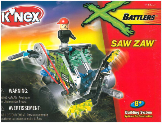 XBattlers Saw Zaw 10418 instruction manual